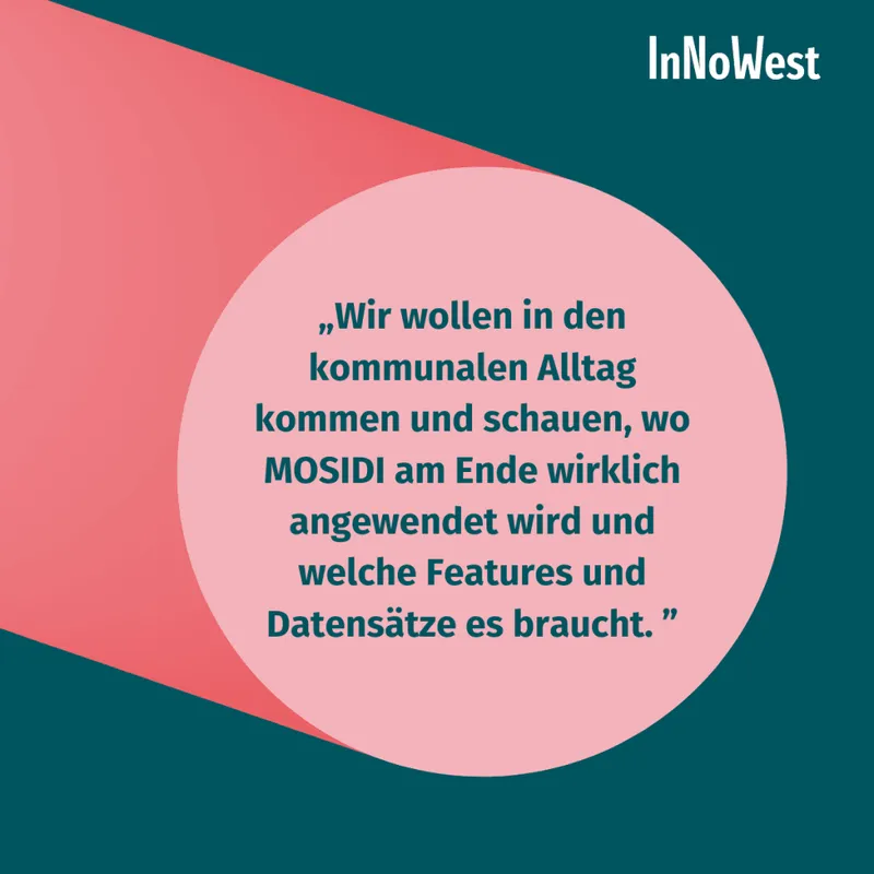 Ein Zitat in einem Kreis